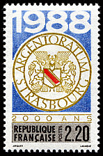 Image du timbre Strasbourg Argentoratum 2000 ans 