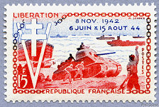 Libération
<br />
8 novembre 1942 - 6 juin & 15 août 1944
