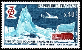 Expéditions polaires françaises<BR>1968 vingt ans d'activité