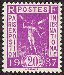 Exposition internationale de Paris
   20c lilas
