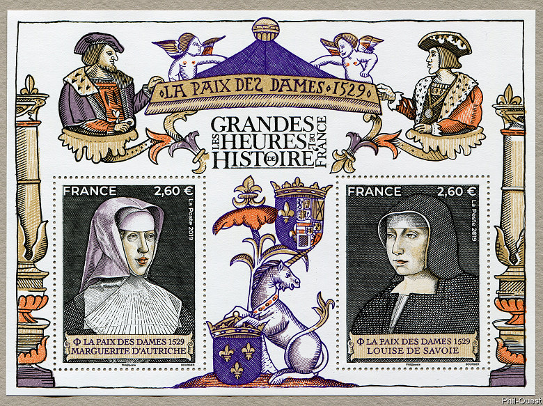 Image du timbre La Paix des Dames 1529