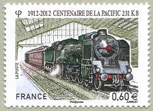 Image du timbre Centenaire de la Pacific 231 K