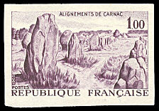 Image du timbre Alignements de Carnac