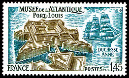 Musée de l´Atlantique<br /> 
Port-Louis et le «Duchesse Anne»