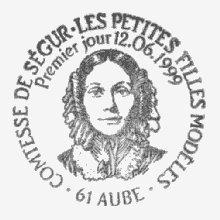 Aube - 1er jour du timbre Comtesse de Ségur