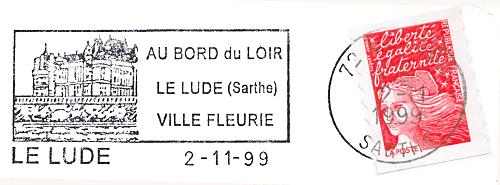 Le Lude
«Au bord du Loir, Le Lude (Sarthe), ville fleurie»