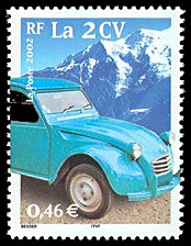 Image du timbre La 2 CV