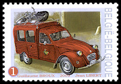 La Poste en mouvement - 2CV Citroën années 50