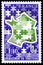 Image du timbre Amenagement du territoire