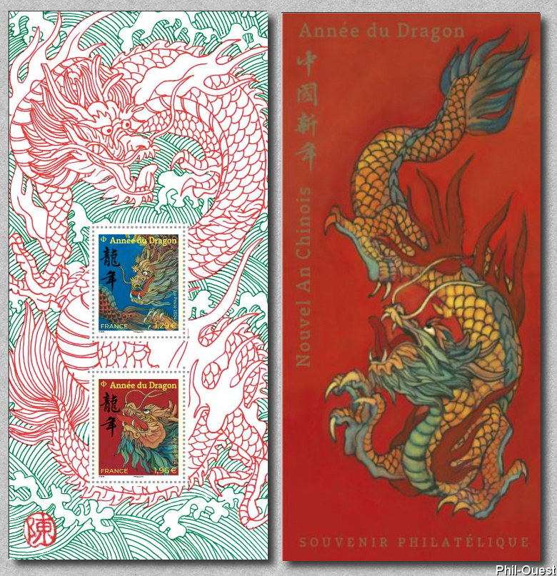 Nouvel an chinois -  Année du Dragon