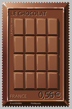 Plaque de chocolat