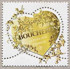 Image du timbre Cœur Boucheron à 0,88 €