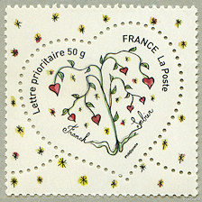 Timbre Cœur Franck Sorbier 50g