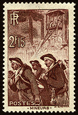 Image du timbre Mineurs