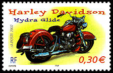 Image du timbre Harley Davidson Hydra Glide