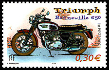 Image du timbre Triumph Bonneville 650