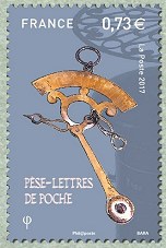Image du timbre Pèse lettres de poche