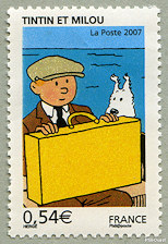 Image du timbre Tintin et Milou