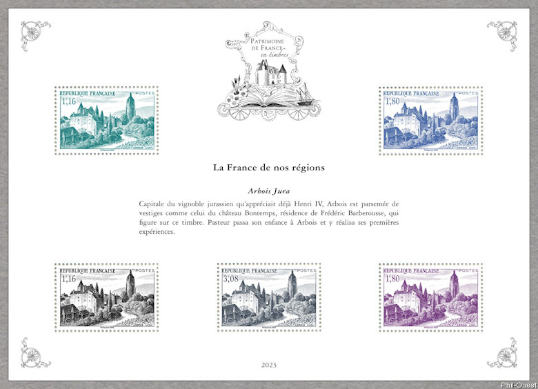 Image du timbre Arbois - Jura