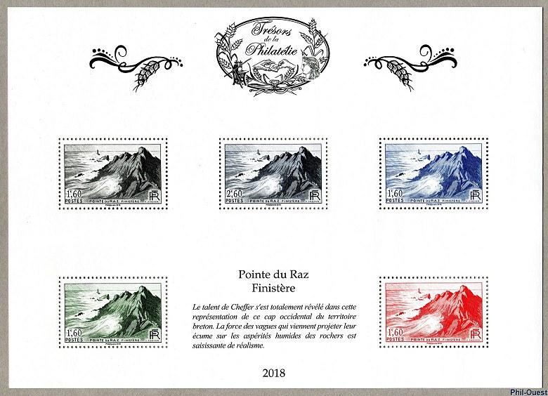 Image du timbre Feuille 6 - Pointe du Raz Finistère
