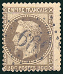 Napoléon III 30 c brun
