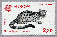 Image du timbre Genette