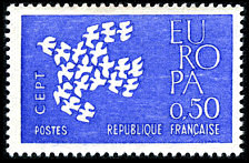 Image du timbre EUROPA C.E.P.T. 0,50F