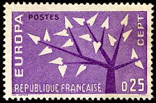 Image du timbre Europa, 0 F 25