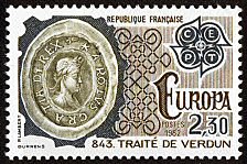 Traité de Verdun 843