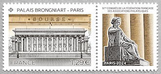 Image du timbre Palais Brongniart - Paris