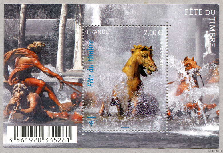 Image du timbre Bassin d'Apollon- Jardins de Versailles