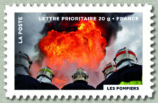 Image du timbre Les pompiers