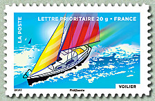 Image du timbre Voilier
