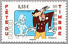 Image du timbre Le loup