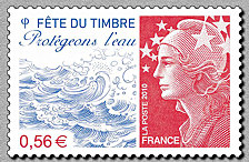 Image du timbre Protégeons l'eau