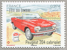 Peugeot 204 -  Lettre verte