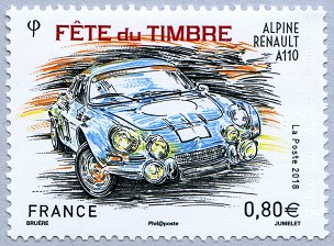 Image du timbre Renault Alpine
