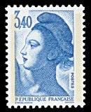 Image du timbre République, type Liberté -  3F40