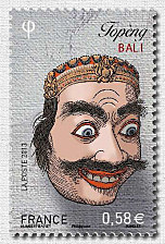 Image du timbre Théâtre Topèng - Bali