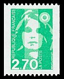 Image du timbre Marianne de Briat 2F70Timbre pour  roulette