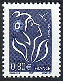 La Marianne de Lamouche bleu marine 0.90 €