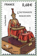 Image du timbre L'automate magicien