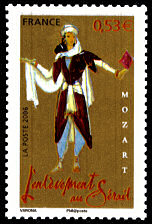 Image du timbre L'enlèvement au sérail - Vienne 1782