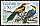 Série des oiseaux migrateurs 1960Protection de la natureLe Guêpier - Camargue