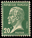 Pasteur, 20 c vert