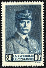 Image du timbre Maréchal Pétain, type Piel, 80 c