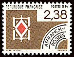 Image du timbre Carreau