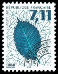 Image du timbre Feuille d´orme 7 F 11