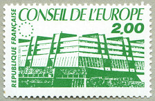 Le bâtiment du Conseil à Strasbourg - 2 F
