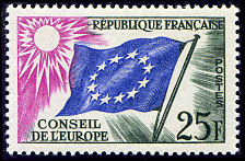 Image du timbre Drapeau 25 F
